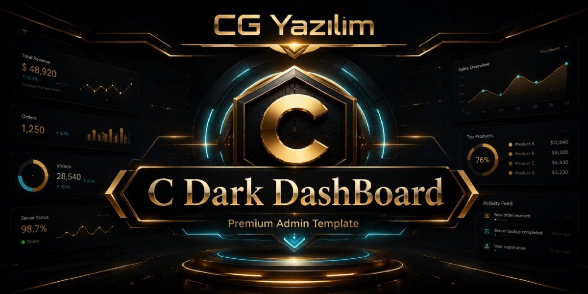 C Dark DashBoard